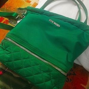 Green Steve Madden purse